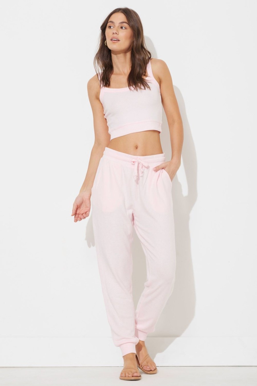 Women Ocean Drive | Paradise Pink Hacci Jogger