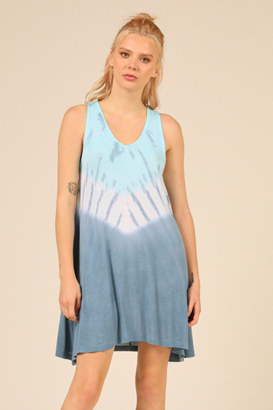 Women Ocean Drive | Tie Dye Swing Dress