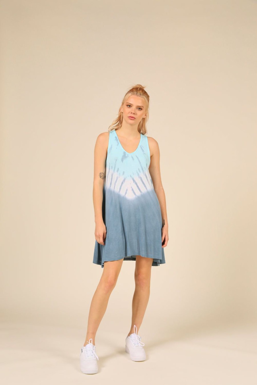 Women Ocean Drive | Tie Dye Swing Dress