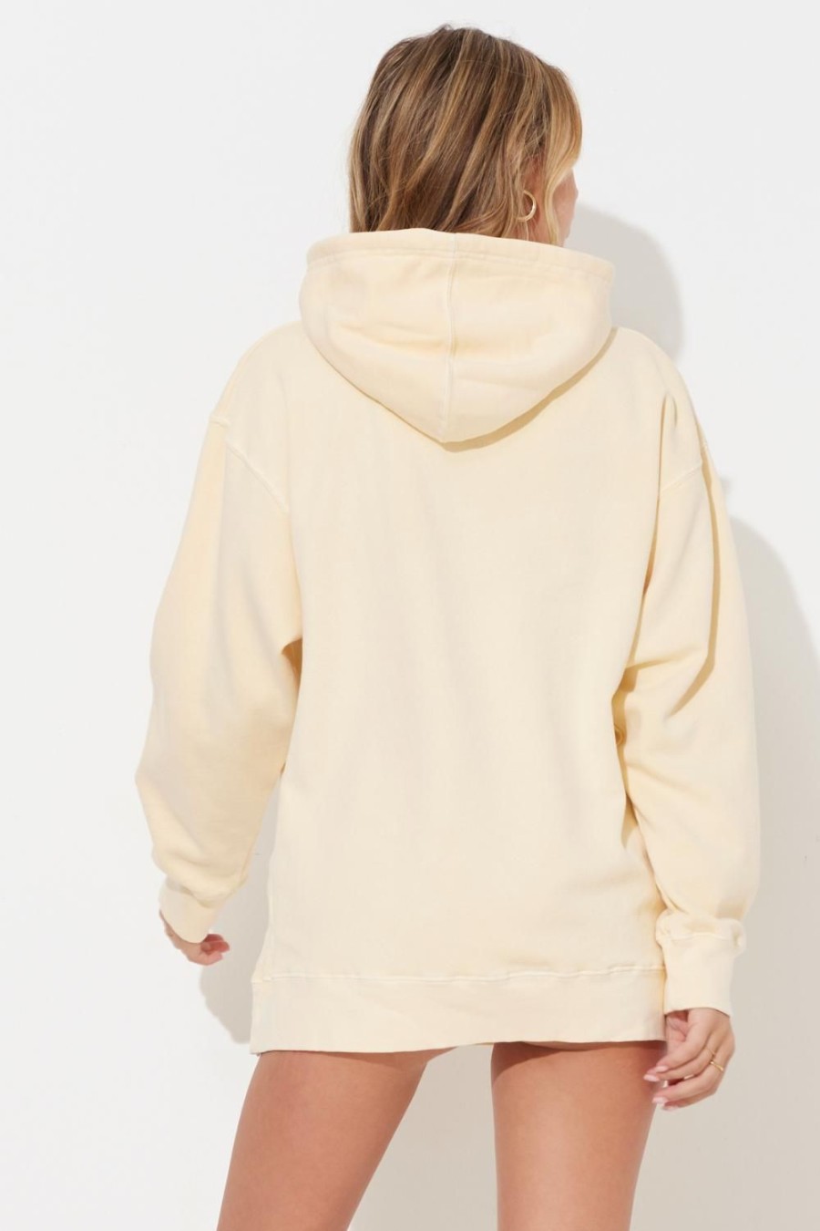 Women Ocean Drive | Citrus Garment Dye Hoodie