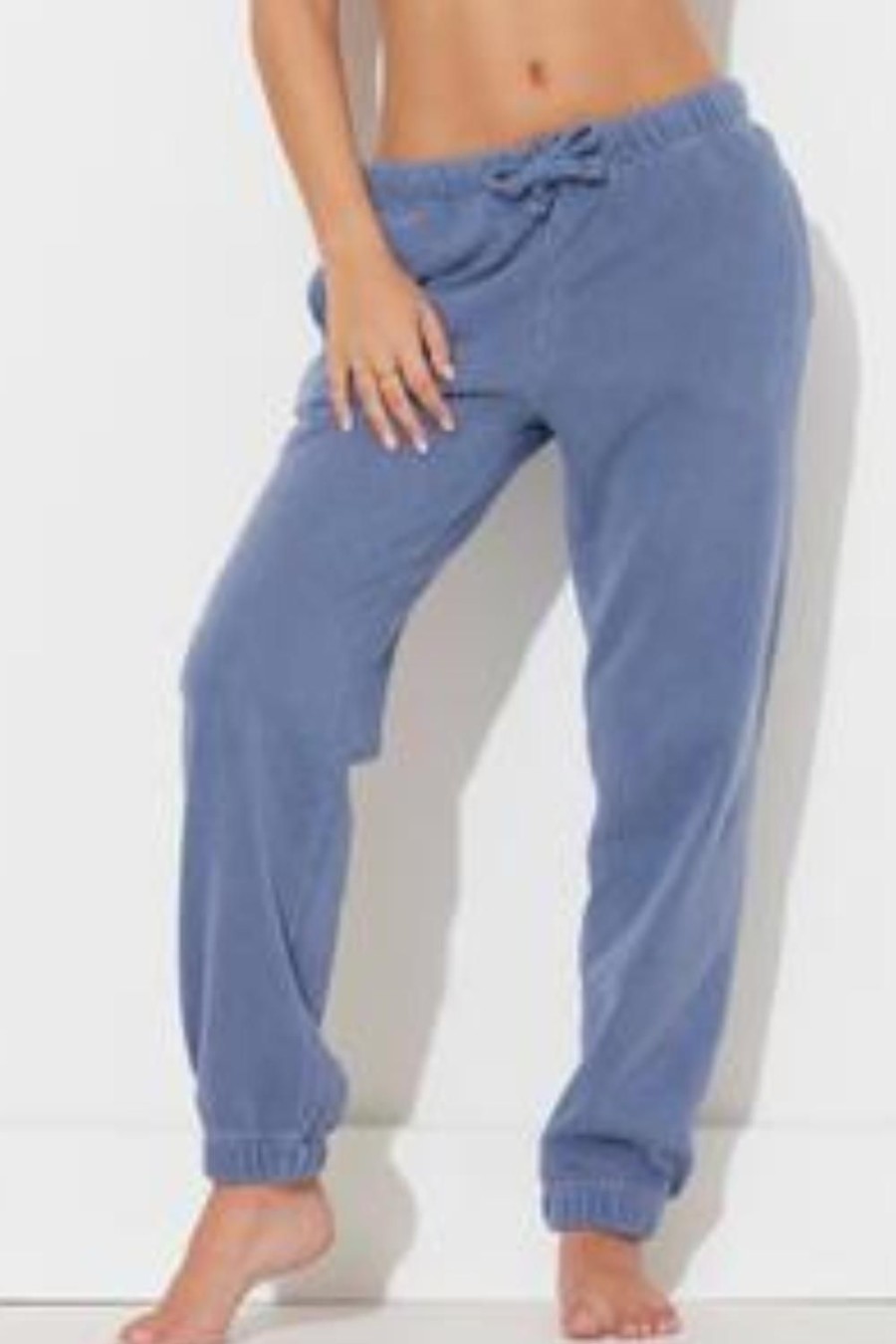 Women Ocean Drive | Blue Jean Garment Dye Jogger