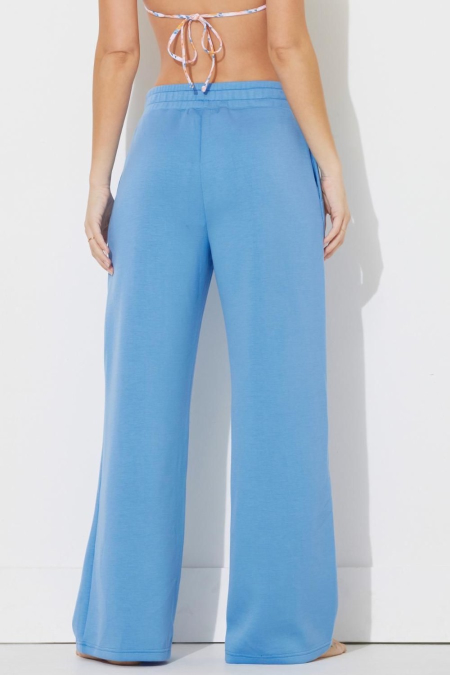 Women Ocean Drive | Hightide Blue Cloud Fleece Od Pant